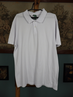 camisa gola branca - G