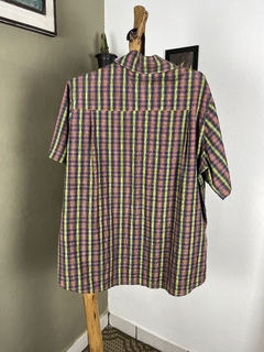 camisa xadrez pressão - G - loja online