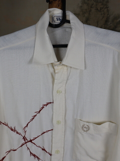 camisa vintage viscolinho - G