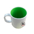 MUGPOLVD - 4 Unid - Caneca Polímero 11oz Sublimática - Interna Verde - comprar online