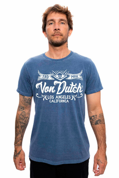 CAMISETA STONE VON DUTCH TRD MRK MARINHO