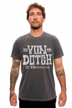 CAMISETA STONE VON DUTCH RGD PRETA