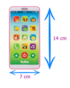 Baby Phone Buba - Rosa - comprar online