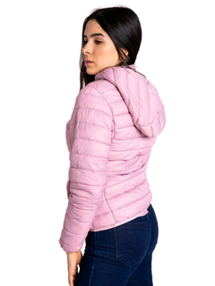 Imagen de 2942 - Campera Matelase Con Piel Importada Dama