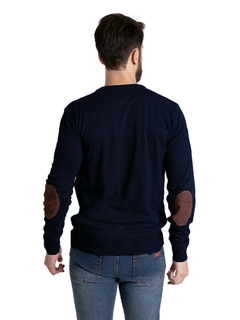 Imagen de 4403 - Sweater Importado de Acrílico Liso con Pitucón Cuello Redondo
