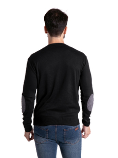 Imagen de 4403 - Sweater Importado de Acrílico Liso con Pitucón Cuello Redondo