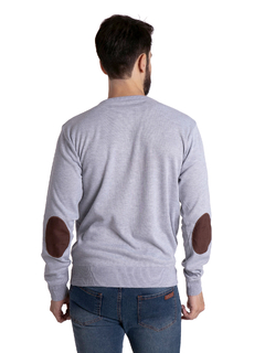 4403 - Sweater Importado de Acrílico Liso con Pitucón Cuello Redondo - wintertex