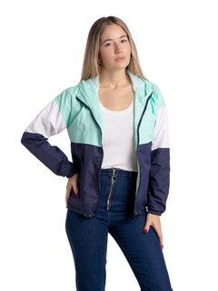 702E - Campera Liviana Talle Especial combinada - tienda online