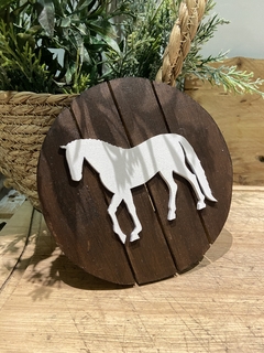 Plaquinha - Cavalo (marrom)
