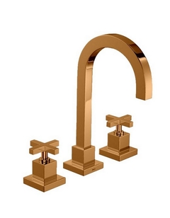 Misturador Para Banheiro Duna Quadratta Red Gold Deca - Vannkurs Metais