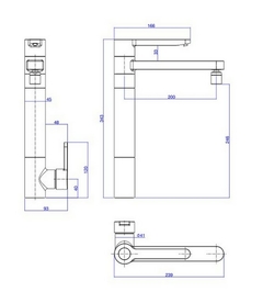 Monocomando Cozinha Twin Click Com Filtro Corten Matte Deca - comprar online