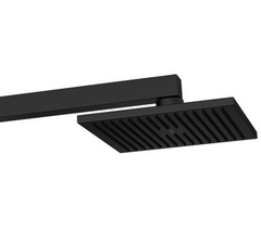 Chuveiro Quadrado Tubo Parede Black Matte Deca - comprar online