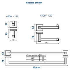 Kit Acessórios Banheiro 03 Peças Versata Ouro Velho Fani - loja online