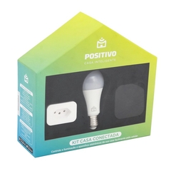 Kit Casa Conectada Lâmpada, Controle e Smart Plug Positivo na internet