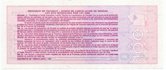 007 - Cédula de Tucumán - Províncias argentinas - 100 Australes 1989 - FE - comprar online