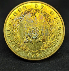 1289 - Djibouti 500 francos, 1991 - comprar online