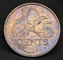 037 - Trinidad e Tobago 5 cêntimos, 1997