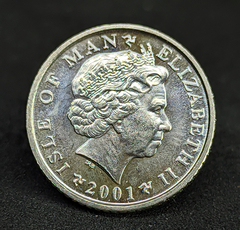060 - Ilha de Man 5 pence, 2001 - comprar online