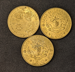 1007 - Três moedas da Itália