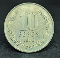 1080 - Chile 10 pesos, 1976
