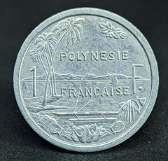1129 - Polinésia Francesa 1 franco, 1999