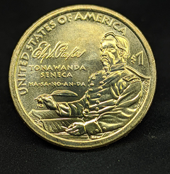 125 - Estados Unidos da América 1 dólar, 2022 D - Ely Samuel Parker