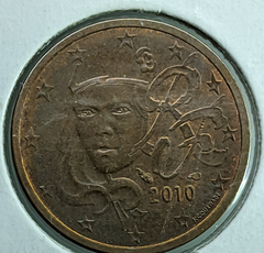 1314 - França 2 cêntimos de euro 2010