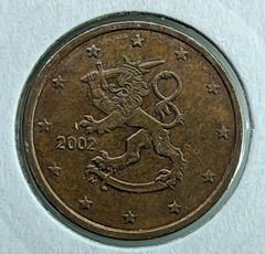 1335 - Finlândia 5 cêntimos de euro 2002