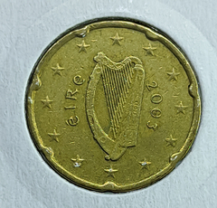1371 - Irlanda 20 cêntimos de euro, 2003