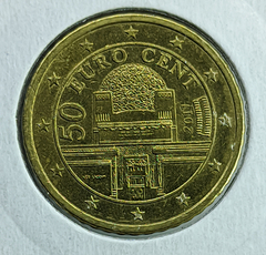 1386 - Áustria 50 cêntimos de euro, 2017
