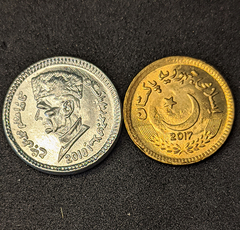 174 - Duas moedas do Paquistão - comprar online