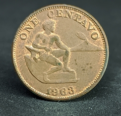 366 - Filipinas 1 centavo, 1963