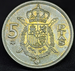 297 - Espanha 5 pesetas, 1975