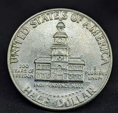 088 - Estados Unidos da América ½ dólar, 1976 - 200º Aniversário - Independência dos EUA