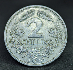 1193 - Áustria 2 schilling, 1947