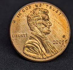 748 - Estados Unidos da América 1 cent 2009 - 200º Aniversário - Nascimento de Abraham Lincoln - comprar online