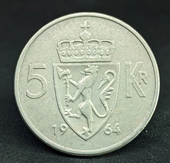 243 - Noruega 5 coroas, 1964