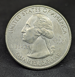 208 - Estados Unidos da América ¼ dólar, 2015 P - Parque Histórico Nacional Saratoga - comprar online
