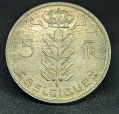 419 - Bélgica 5 francos, 1971