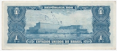 004 - Cédula do Brasil - 1 cruzeiro - 1944 - C009 - Autografada - FE - leves manchas e marcas - comprar online