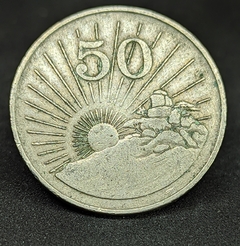 466 - Zimbábue 50 cêntimos, 1980