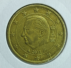 766 - Bélgica 50 cêntimos de euro, 2011