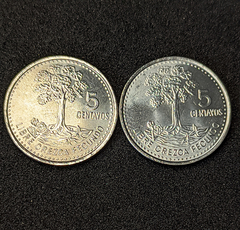 878 - Duas moedas da Guatemala