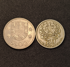 982 - Duas moedas de Portugal