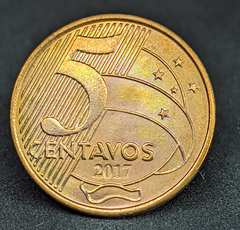 031 - Brasil 5 centavos, 2017 - SOB