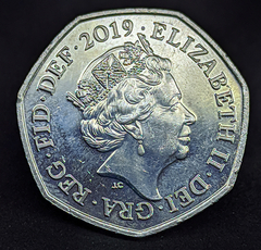 494 - Reino Unido 50 pence, 2019 - comprar online