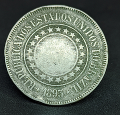 126 - Brasil 200 reis 1893 - BC