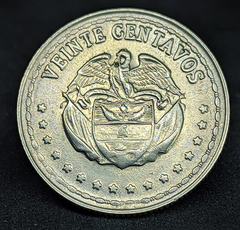 1703 - Colômbia 20 centavos, 1959