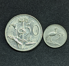 1993 - Duas moedas da África do Sul