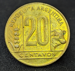 2693 - Argentina 20 centavos, 1949